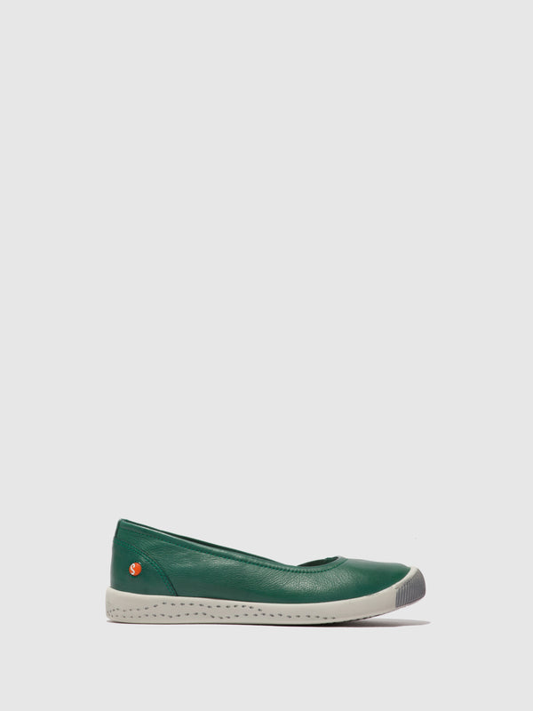 Elasticated Ballerinas ILSA676SOF GREEN